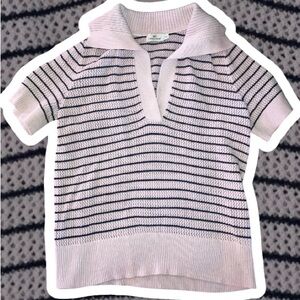 Vineyard Vines Striped knitted Polo Shirt